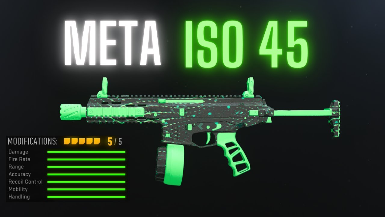 new *META* ISO 45 Class Setup in WARZONE SEASON 5 😍(Vondel Park Warzone)