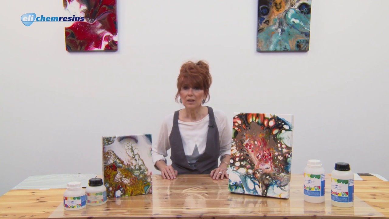 Mastercast 1-2-1 Resin Art demo in French ( Video 1 of 6 )