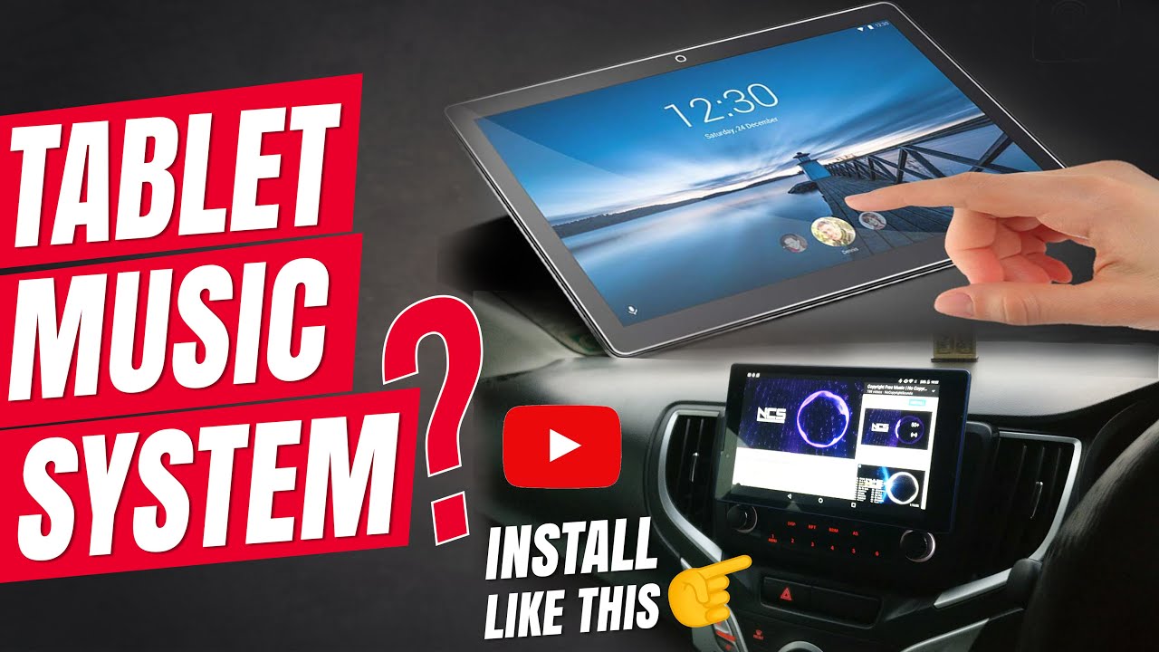 How to Install Tablet in Car | Install your old tablet in car in just Rs.20 | Install tab in Baleno