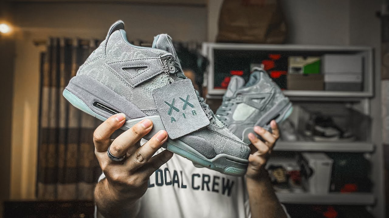 Unboxing One Of The Best & Expensive Jordan 4!! || Nike Air Jordan 4 Kaws😍