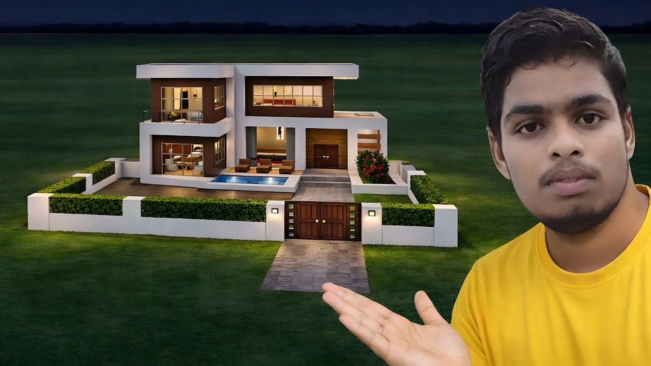 I Build A Small Luxury House 🏡 | Minecraft House Video #minecraft #minecrafthouse #luxury 