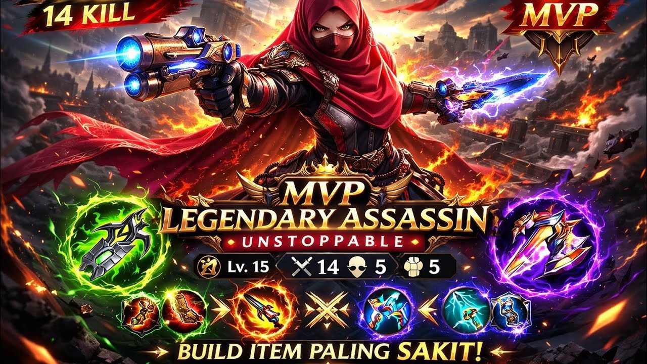 GAMEPLAY BEATRIX DI MODE OVERDRIVE MLBB🎮 | 2 HIT = KILL🔥💪