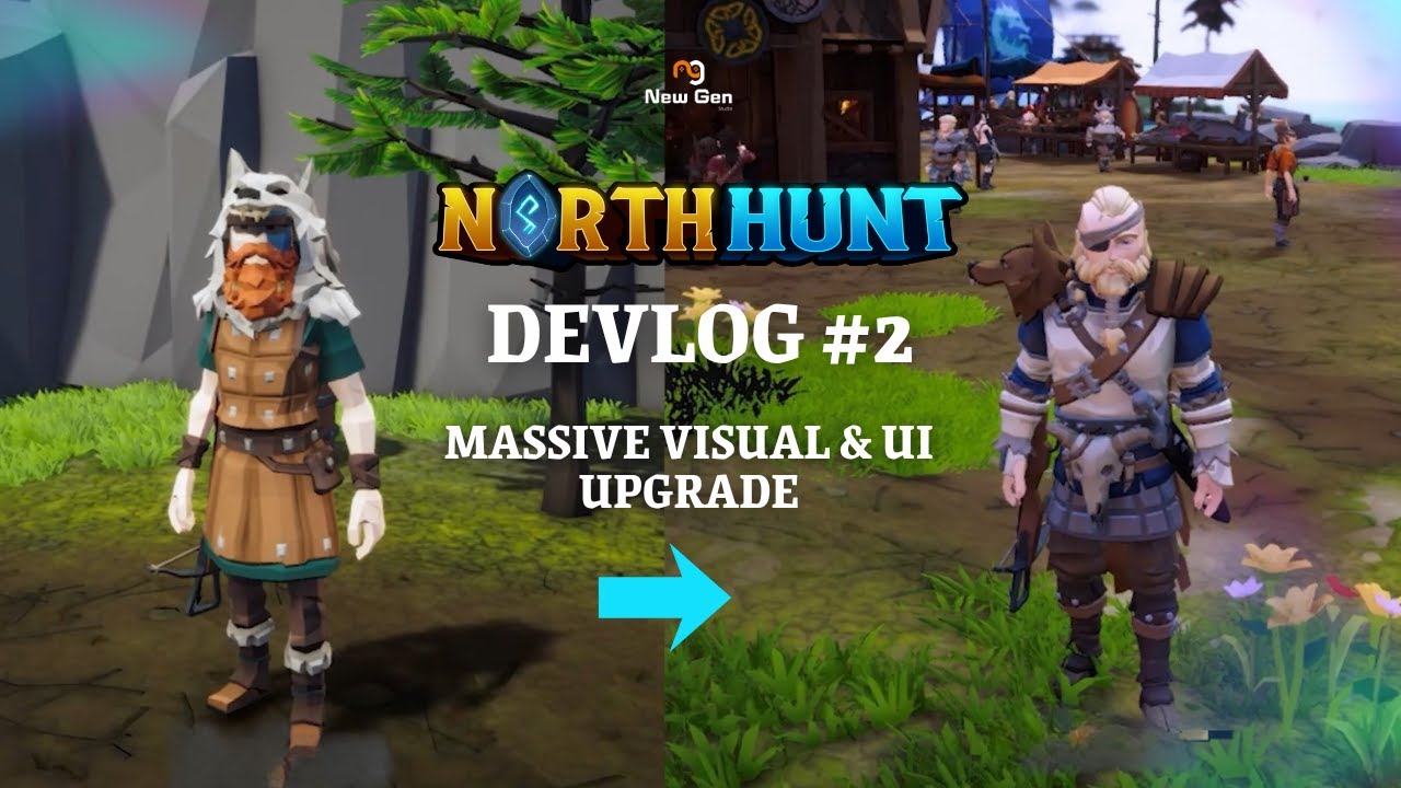 North Hunt Devlog #2 | New Characters, Matchmaking & UI Overhaul
