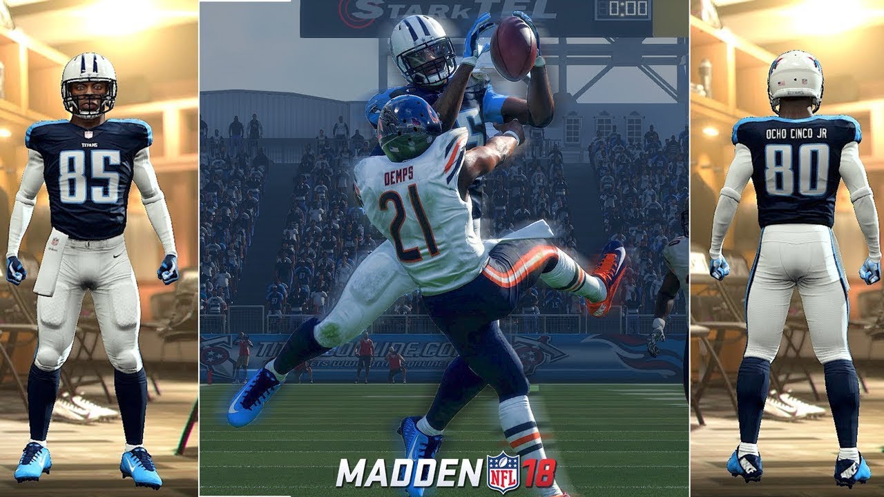 Madden 18 Career #1 Chad OchoCinco Jr w/ Unbelievable Touchdown Catch | JuiceMan