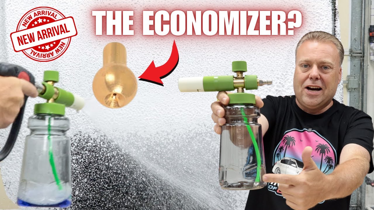 NEW ECONOMIZER Option! | How Does It Work? | Now Wash Foam Cannon