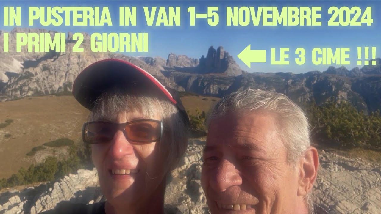 IN VAN IN VAL PUSTERIA - 1/5 novembre 2024 - Primi 2 giorni - #mountain #travel #vanlife #altoadige