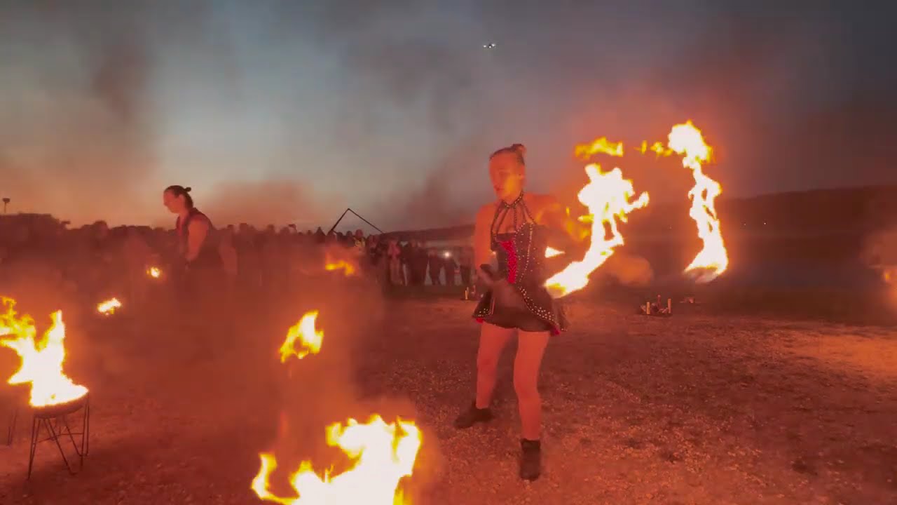 New fire show in Sun City by Fiery