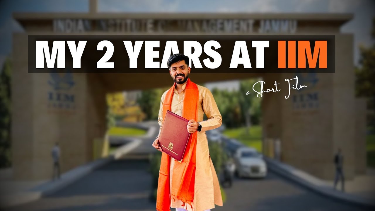 2 YEARS at IIM in 8 MINUTES