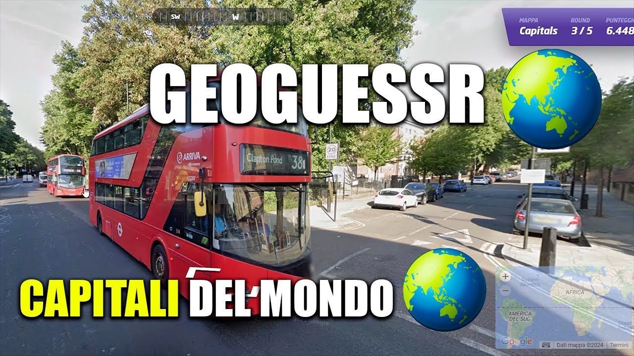 INDOVINA LE CAPITALI SU GEOGUESSR