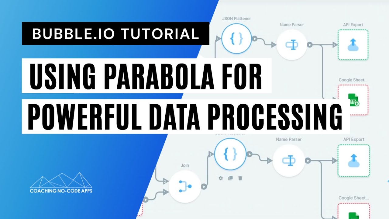 Using Parabola with Bubble.io for Powerful Data Processing