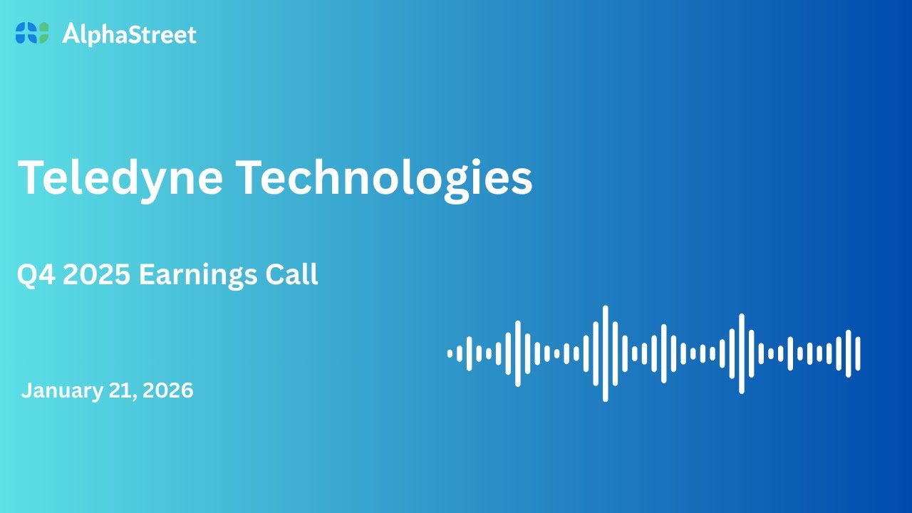 TDY Stock | Teledyne Technologies Incorporated Q4 2025 Earnings Call