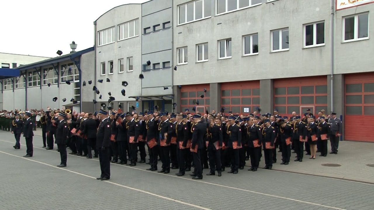 Uroczysta promocja w Szkole Aspirantów PSP w Poznaniu