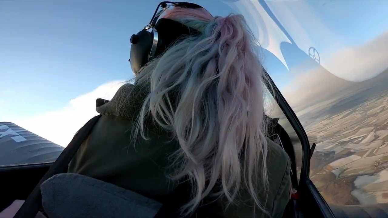 Flight with Mini Loehle Mustang P51 51