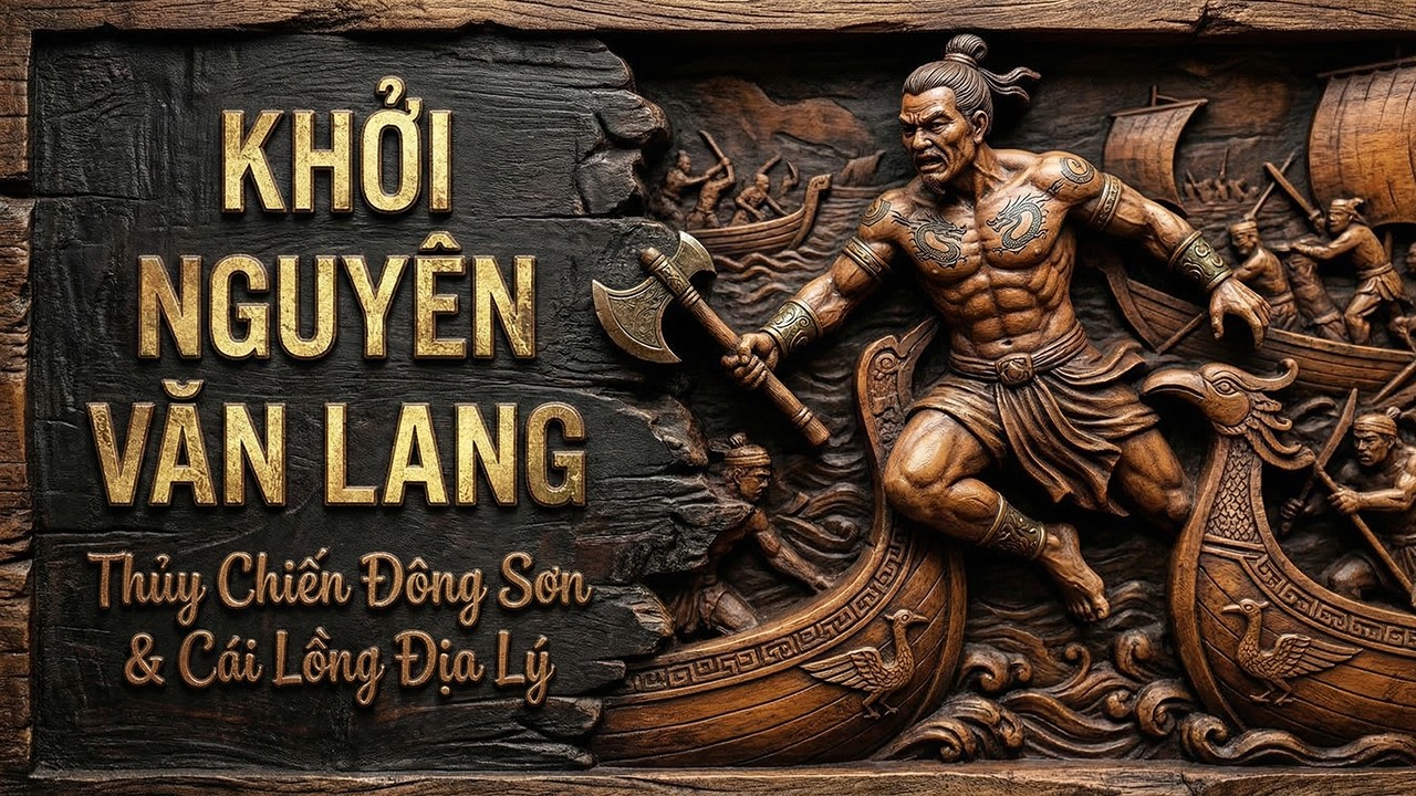 Khởi Nguyên Văn Lang: Thủy Chiến Đông Sơn & Cái Lồng Địa Lý