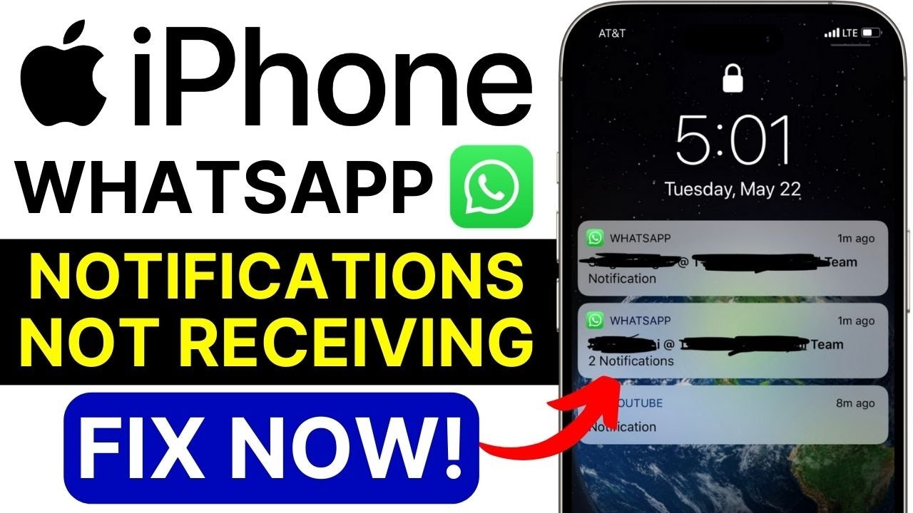 WhatsApp Notification Not Working iPhone | WhatsApp Notifications Not Receiving | iPhone Fix 2025