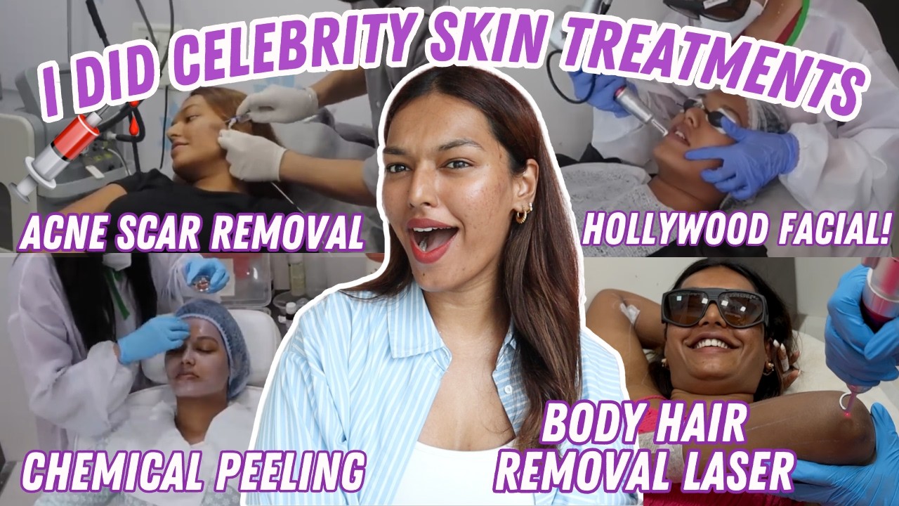 I SPENT 4LAKH+ on Celebrity Skin Treatments! Laser for Skin pigmentation, Acne Scars HONEST JOURNEY!