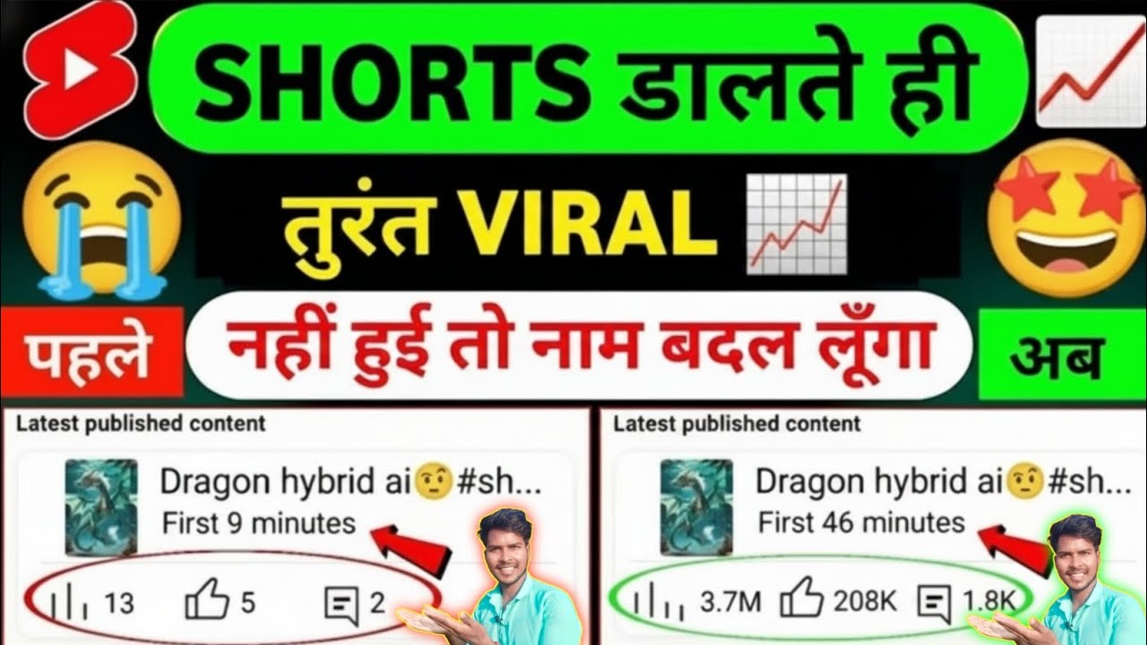 Shorts डालते ही VIRAL🔥⤴️| shorts video viral tips and tricks | how to viral short video on youtube .