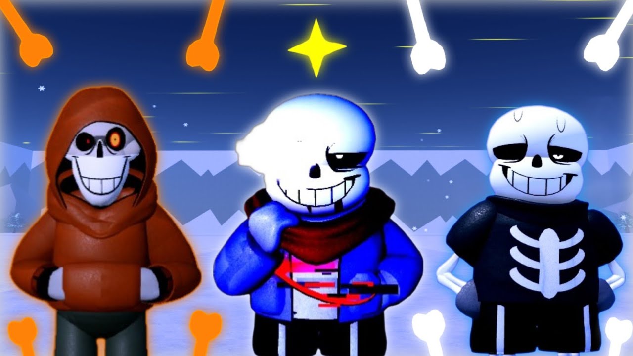 Undertale Soulbound Devastation DustSwap Papyrus & Dustbelief Sans to Geno [Wave/Mercy Route]
