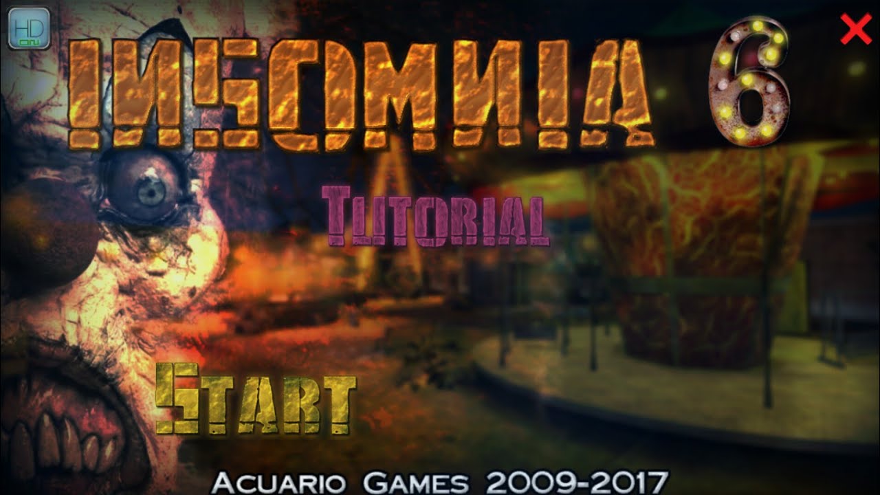 Insomnia 6: The killer Clown Gameplay Android Horror Game