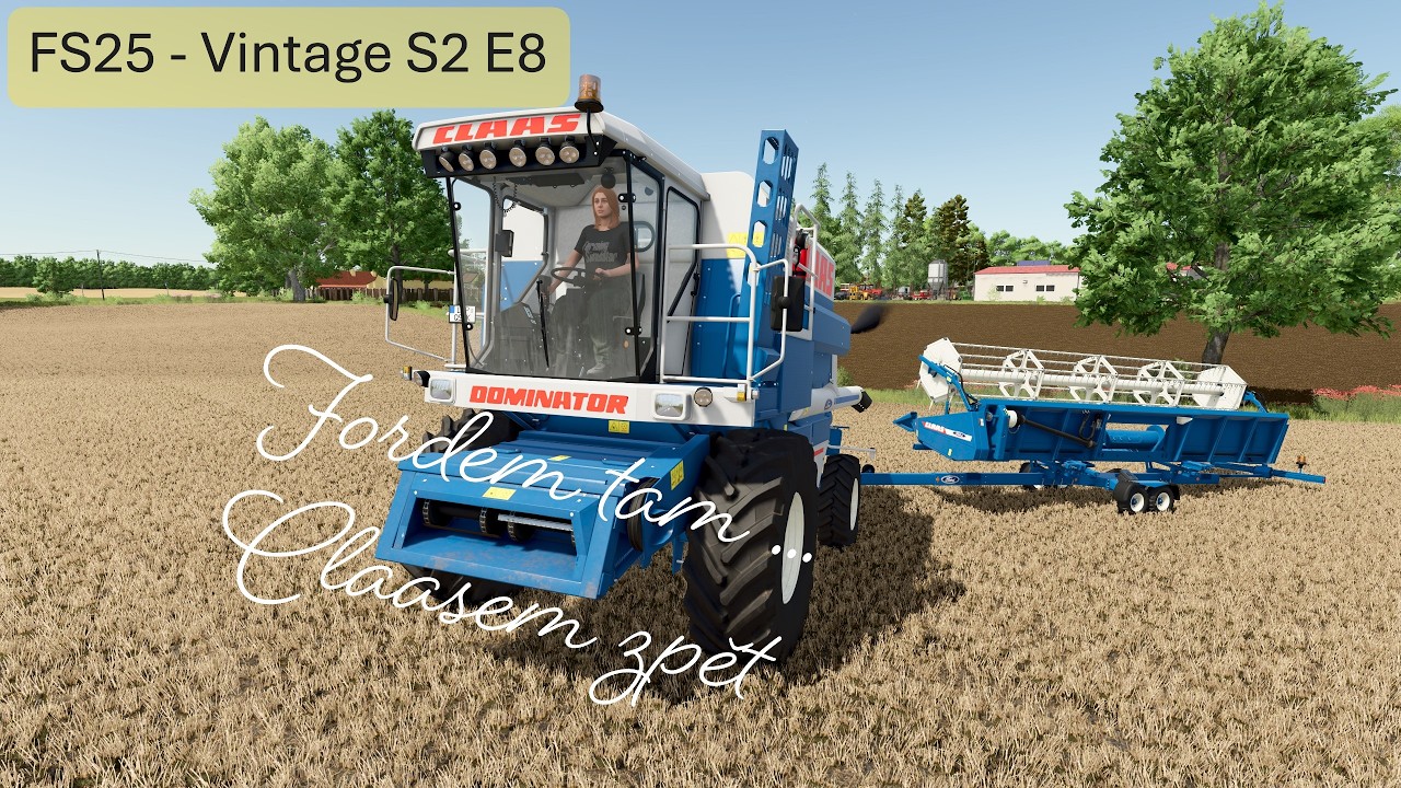 FS25 - Fordem tam ...  //Lipinki E8//Farming simulator 25