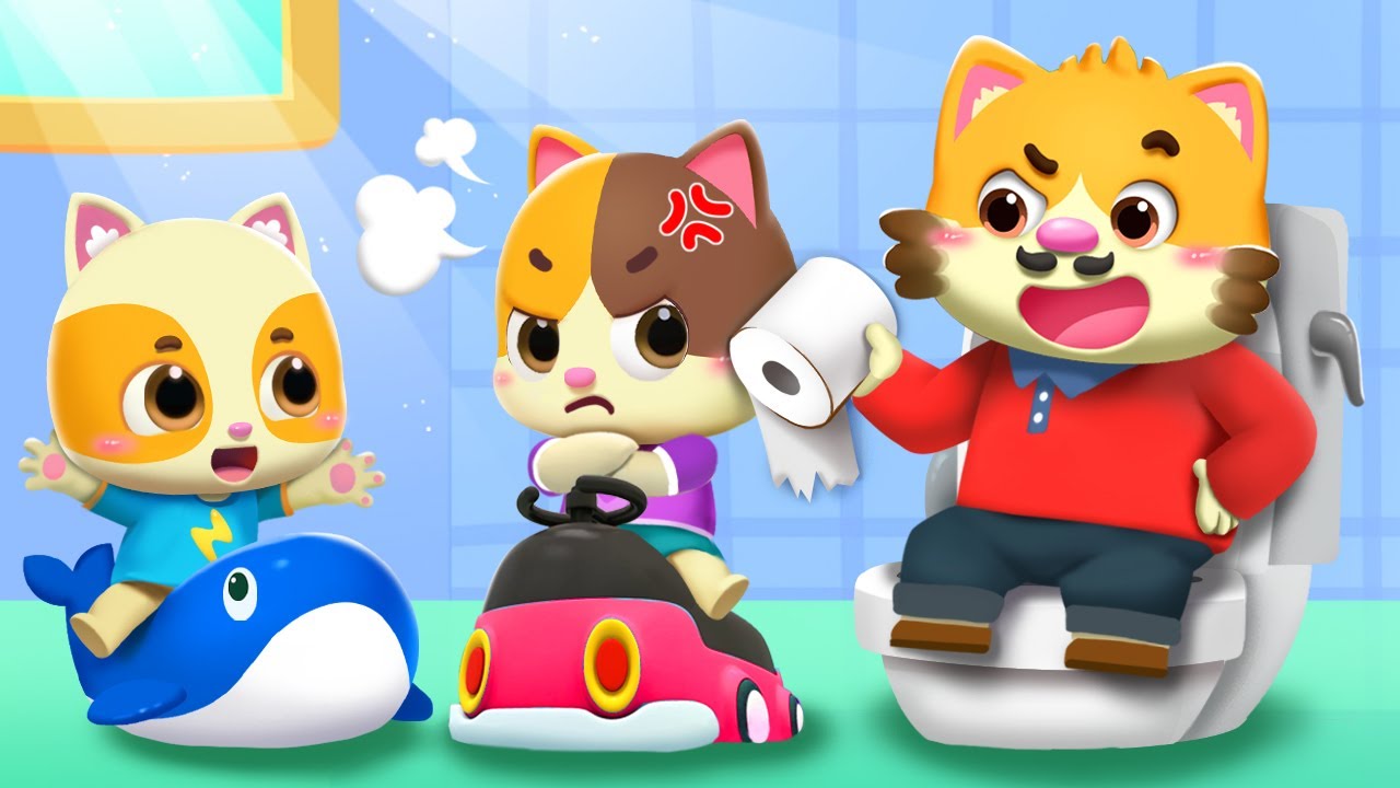 Toilet Training Song | Poo Poo Song | Good Habits Song | Kids Songs | Mimi and Daddy