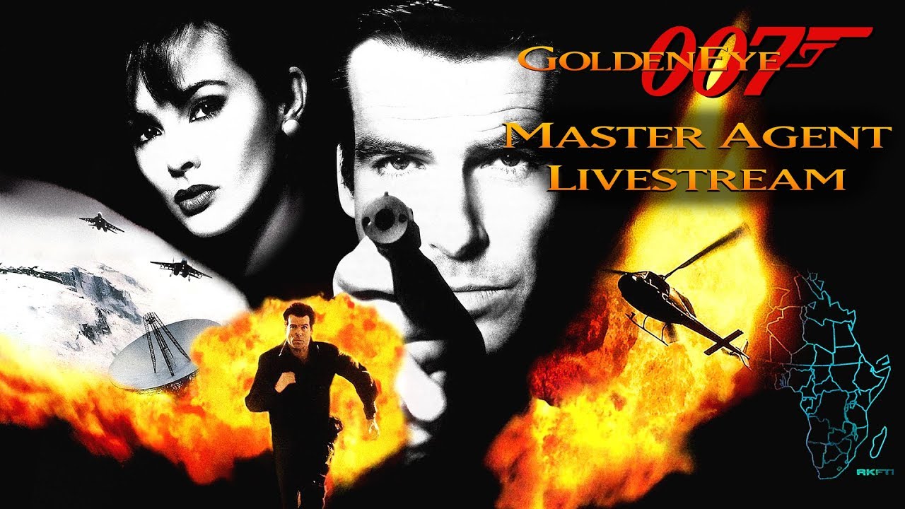 GoldenEye 007 N64 - Master Agent Livestream