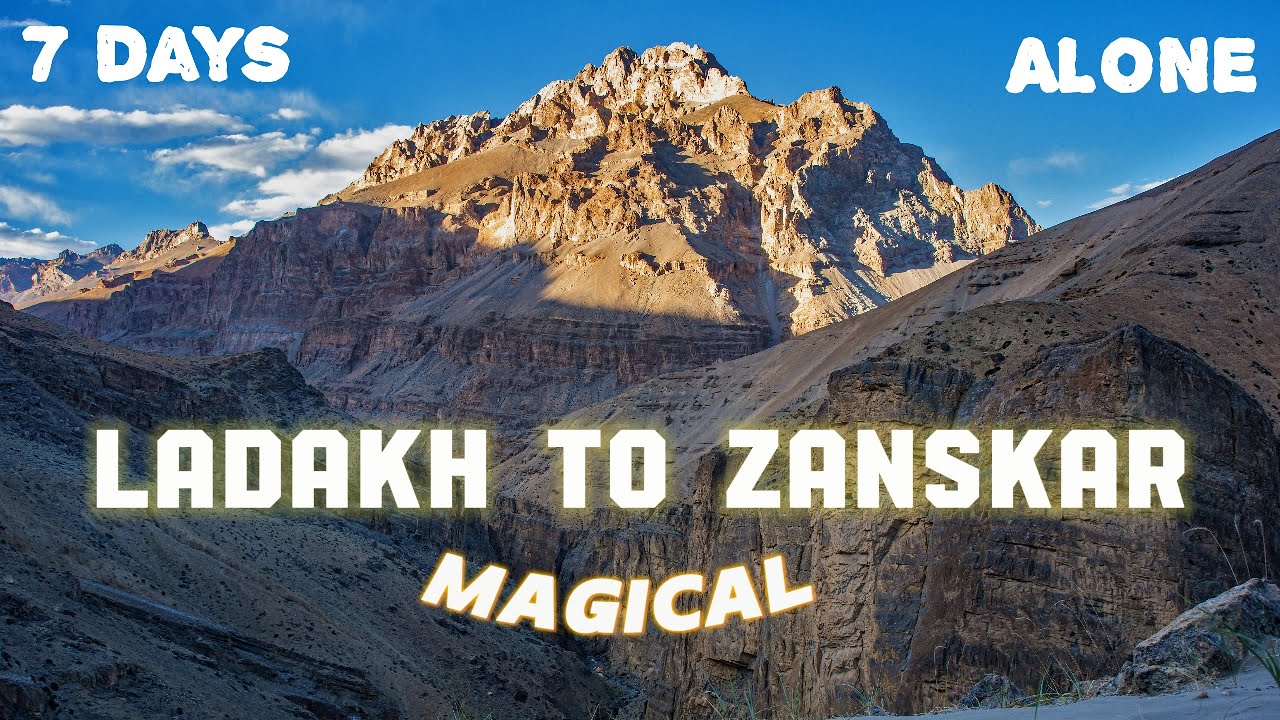 Unforgettable Journey: Ladakh to Zanskar Solo Trek | Remote Indian Himalayas