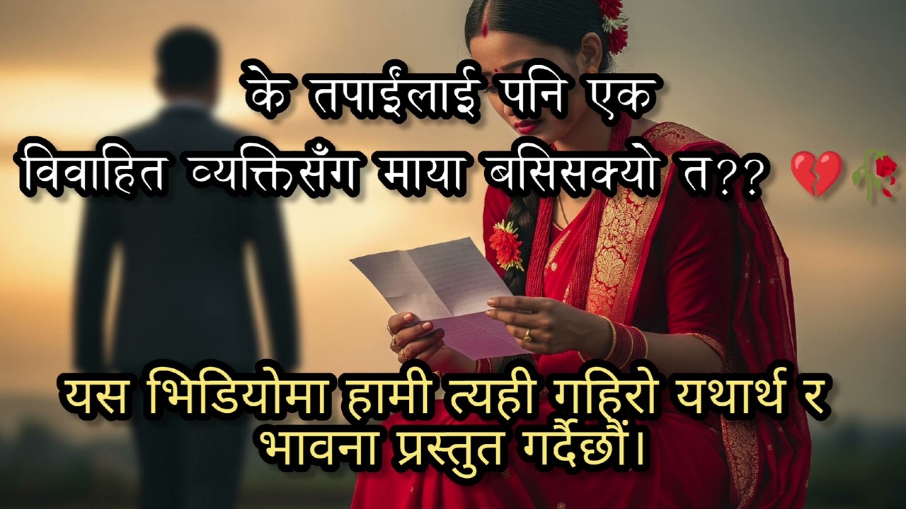के तपाईंलाई पनि एक विवाहित व्यक्तिसँग माया बसिसक्यो त?? 💔🥀 #AiPodcast