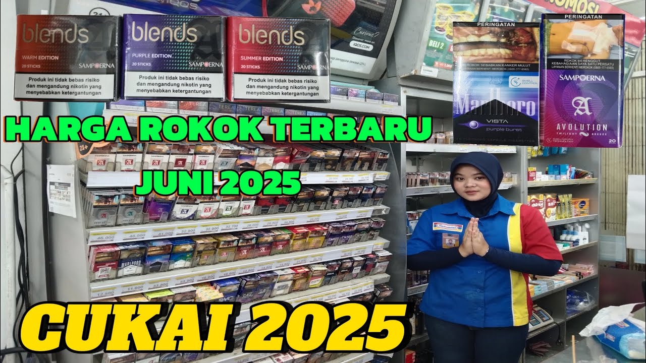 CUKAI 2025 ❗semua MERK ROKOK DI INDOMARET| REVIEW HARGA ROKOK 2025 | ROKOK TERBARU DAN TERLARIS