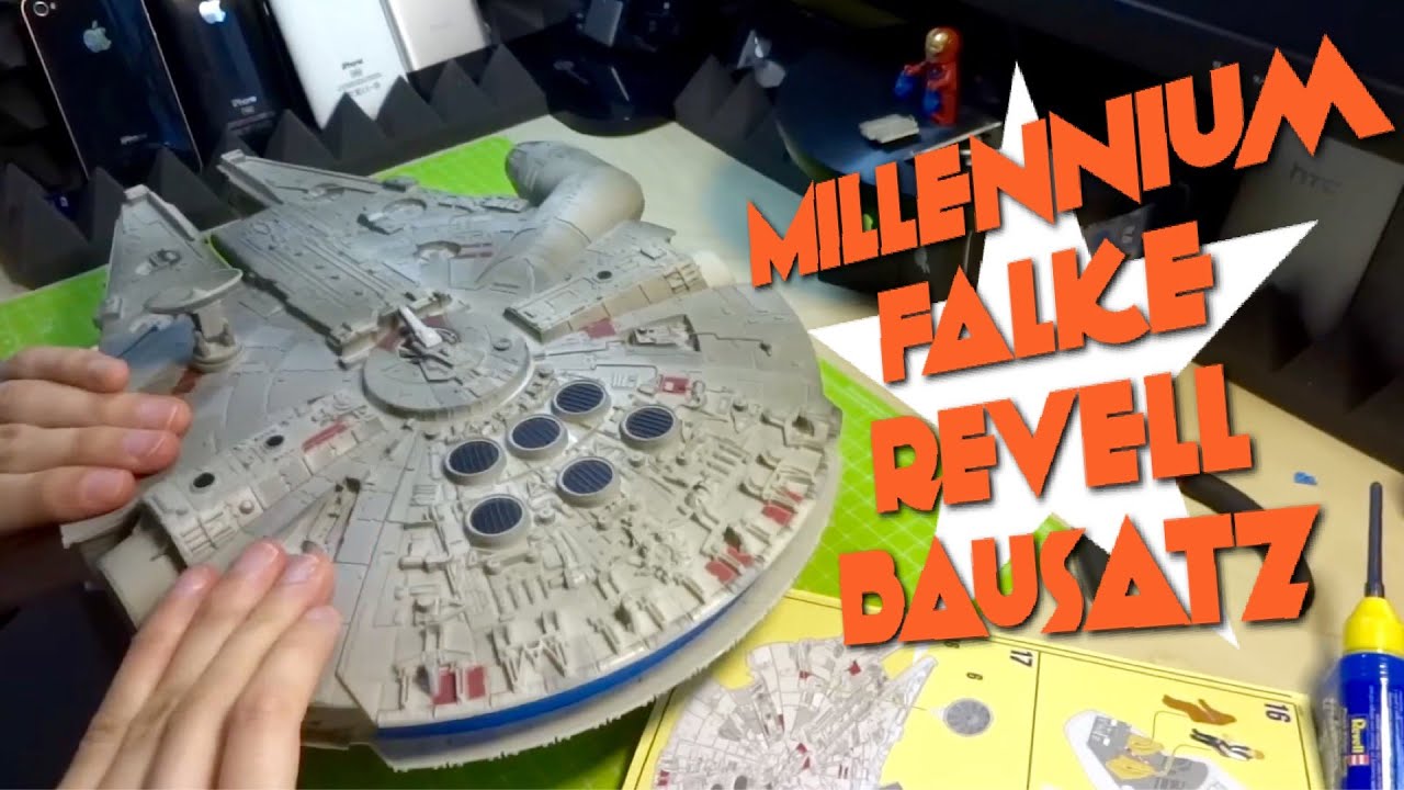 STAR WARS Millenium Falke - Revell easykit Bausatz Zusammenbau & Tour