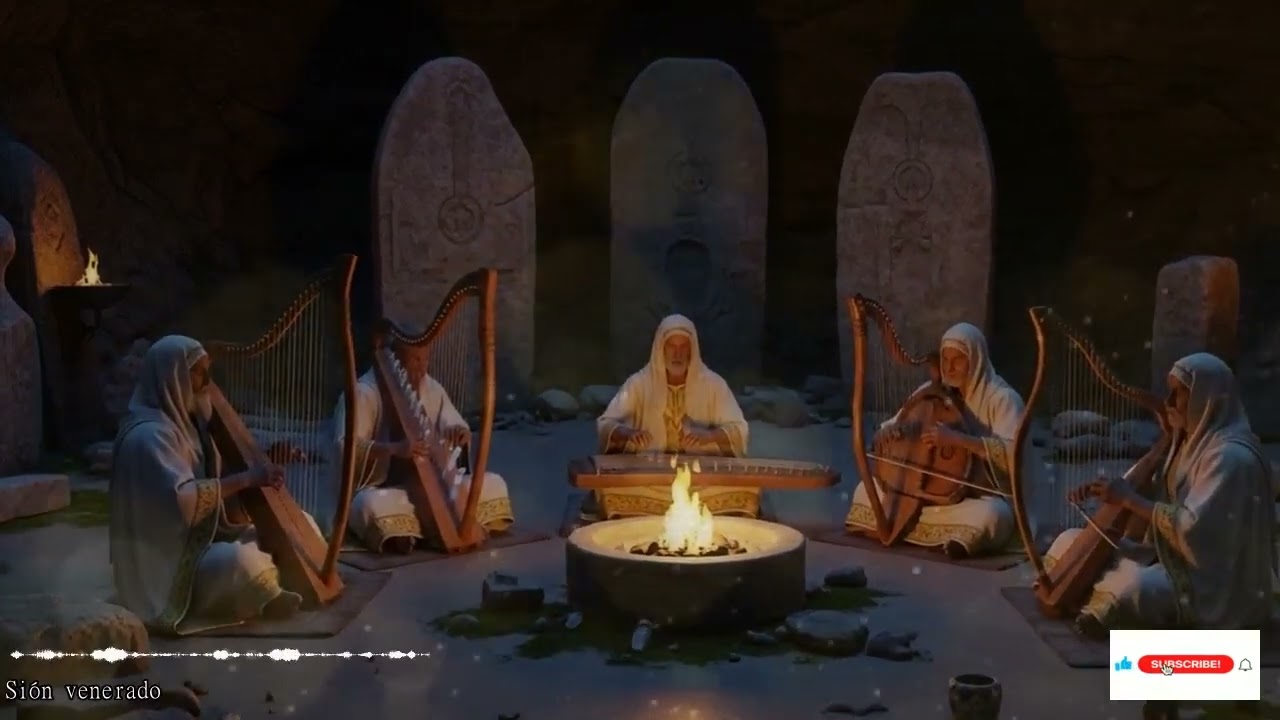 En Sión Eterna Se Elevan Shofar Cánticos Hebreos E Instrumentos En Presencia De Adonai