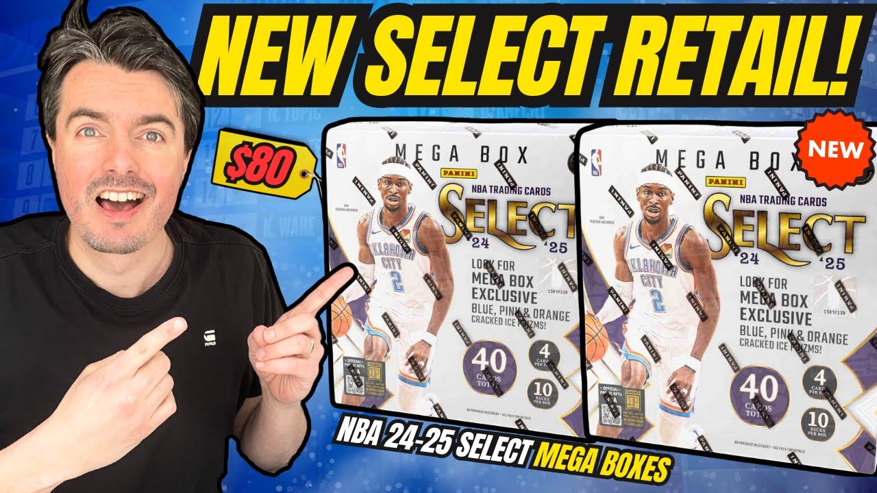 EARLY LOOK😱🔥! 2024-25 Panini Select Basketball Mega Box Review x2