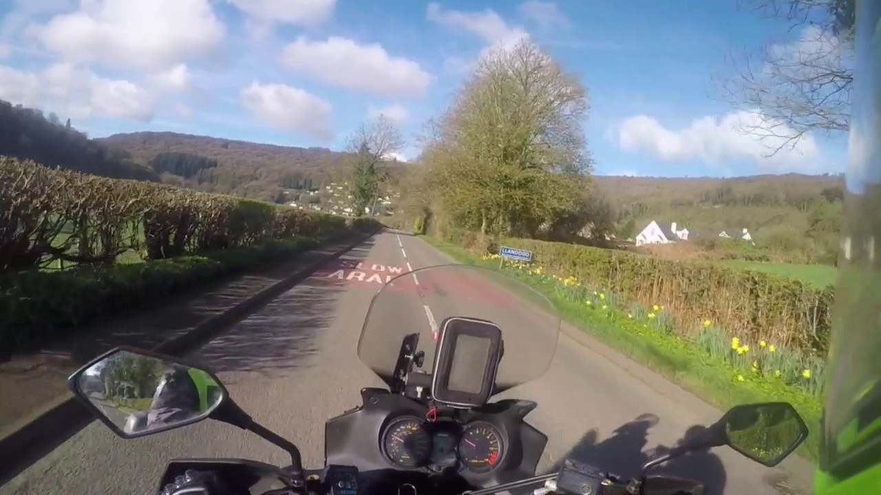 A466 Monmouth to Chesptow through Wye Valley (Tintern)