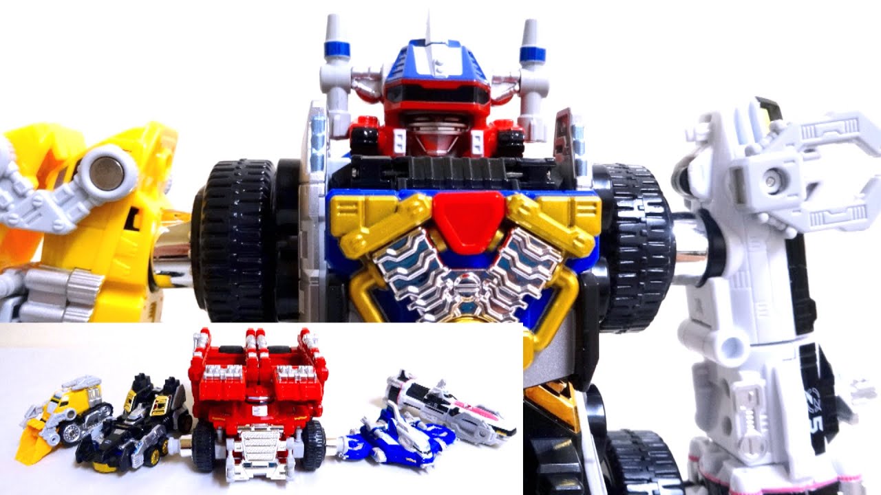 【轟轟戦隊ボウケンジャー】 轟轟合体 DXダイボウケン ヲタファの戦隊ロボ変形合体 レビュー GoGo Sentai Boukenger DX DaiBouken review