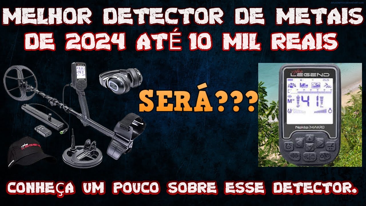 NOKTA THE LEGEND the best Melhor detector de 2024 até 10k... será?