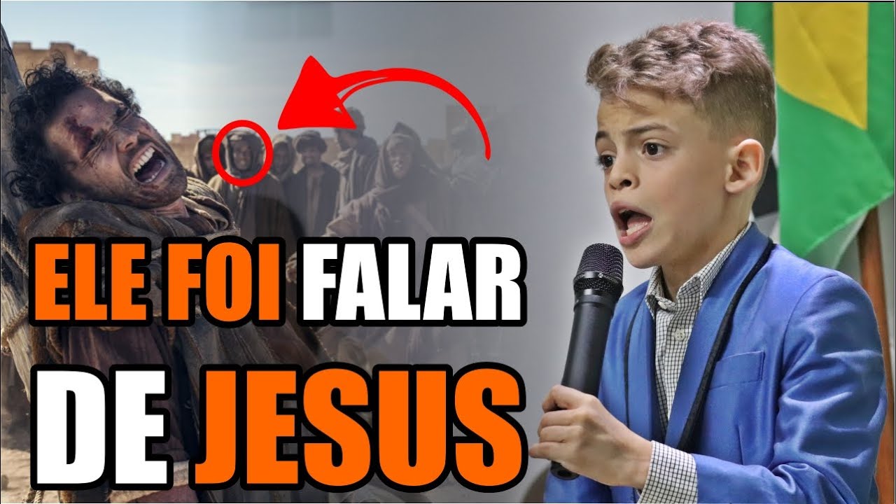 FOI FALAR DE JESUS, VEJA O QUE ACONTECEU!!! Pregador João Vitor Ota