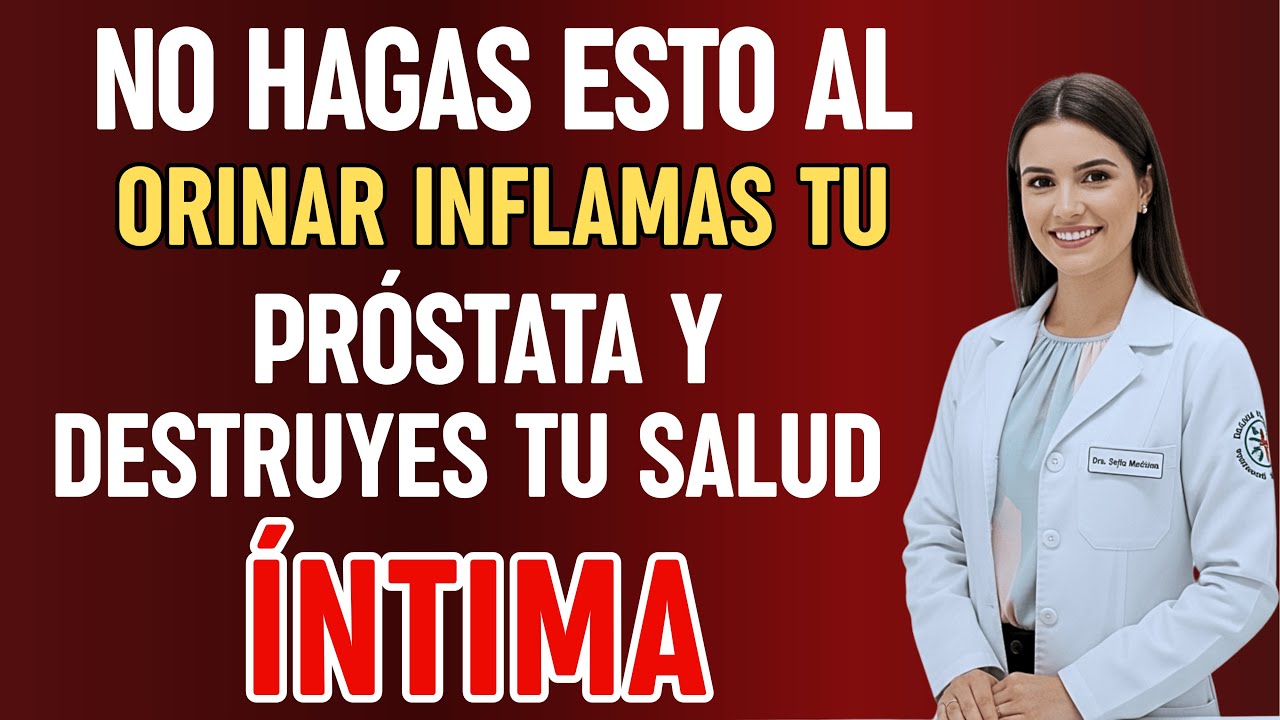 Orinar de Esta Forma Daña Tu Próstata | Dra. Uróloga Revela La Verdad