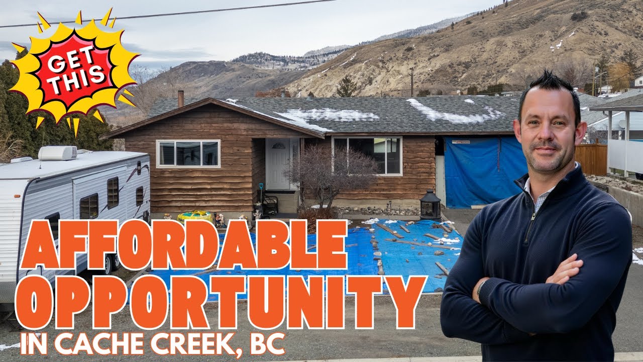 Home for Sale in Cache Creek, BC &ndash; Under $400K! | 1105 Maclean Cres