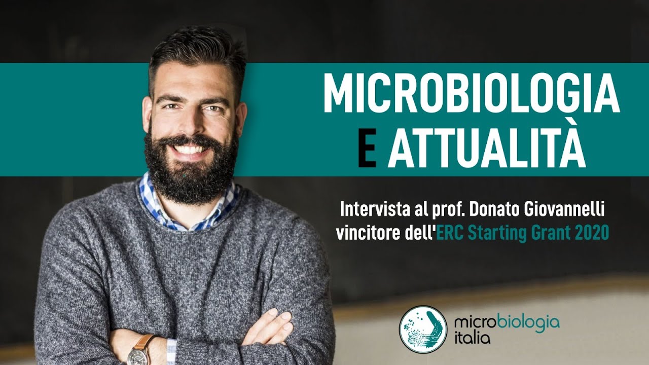 Microbiologia e attualità con il Prof. Donato Giovannelli, vincitore dell'ERC Starting Grant 2020
