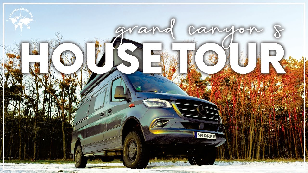 Wohnmobil ROOMTOUR & UPGRADES in unserem Hymer Grand Canyon S 4X4 I PRAXISTEST Sprinter Camper