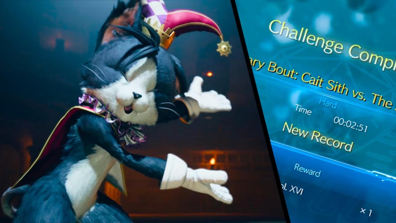 Final Fantasy VII Rebirth Legendary Bout: CAIT SITH VS THE ABOMINABLE