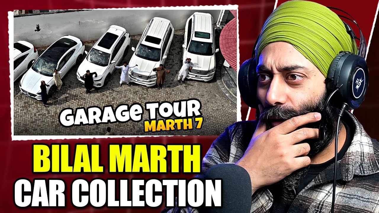 Indian Reaction on Garage Tour of Bilal Marth Full car collection | PRTV
