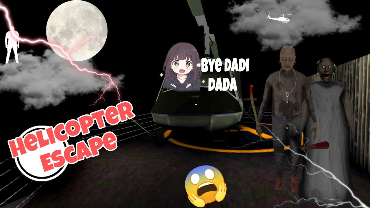granny chapter two helicopter escape