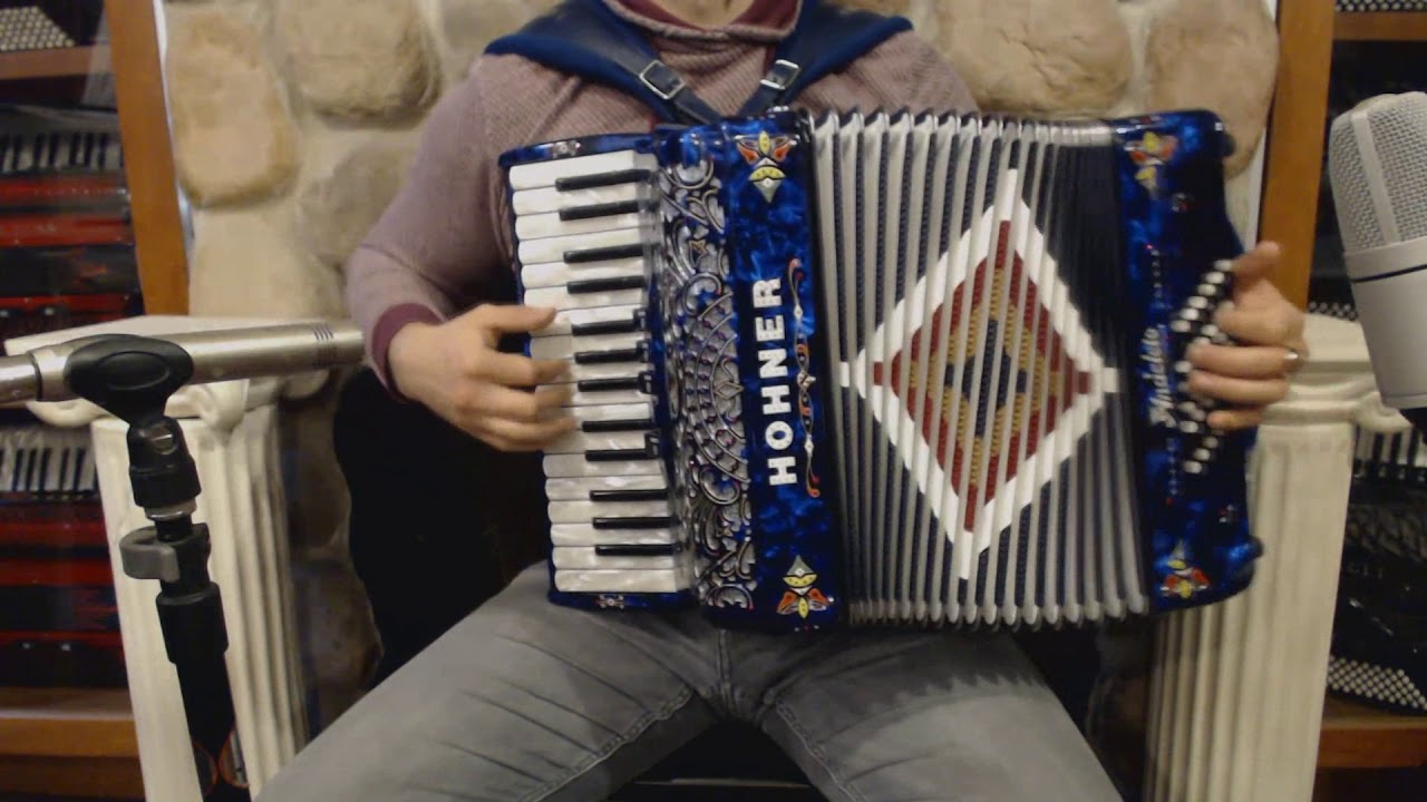 ANACLATIIILMM3048BL - Blue Hohner Anacleto Latino III 5 Switch Piano Accordion LMM 30 48 $4999