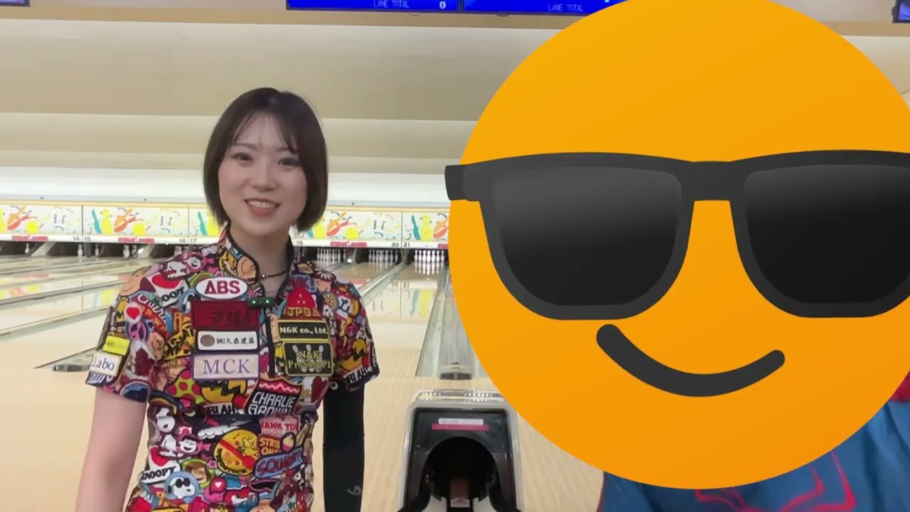 鶴井亜南プロと⑨－⑩勝負！ #折尾スターレーン  #ボウリング  #スターレーン  #ぼーりんぐ  #オリスタ  #かわいい  ＃鶴井亜南プロ　＃鶴井プロ　＃匠　＃優しい　＃ちょっと長め