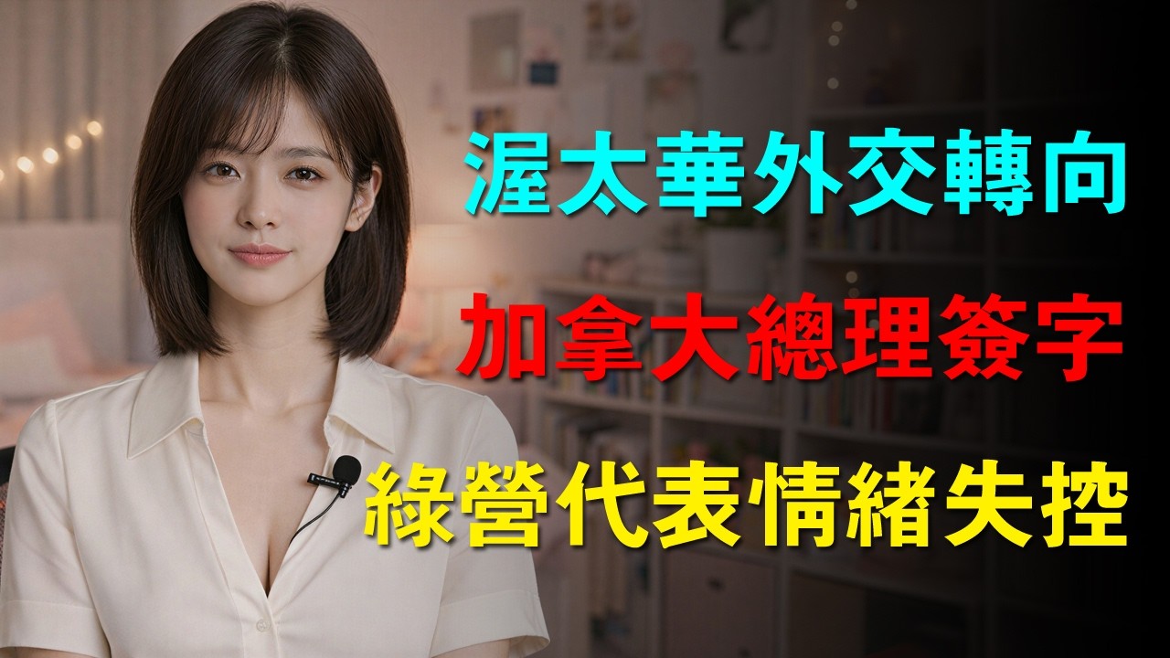 2026年，渥太華的外交轉向引發波瀾。加拿大總理在北京簽署關鍵協議。綠營代表情緒失控當場抗議。六十億試圖主導一千一百億的規則。