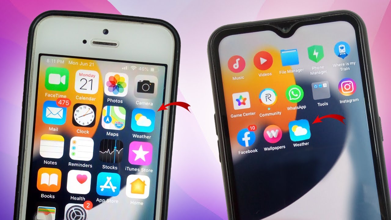 Get iPhone Weather App on Android - How to Install iPhone Weather App on Android