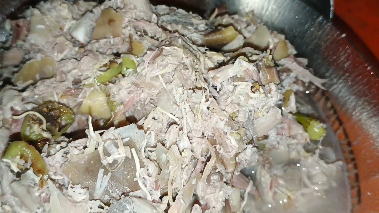 MENU HARI INI SAYUR JANTUNG PISANG