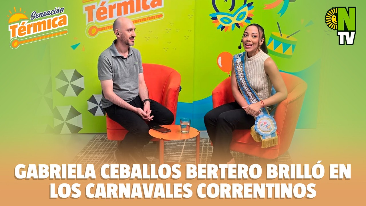 🎭 Una chaqueña que brilló en el Carnaval de Corrientes | Sensación Térmica