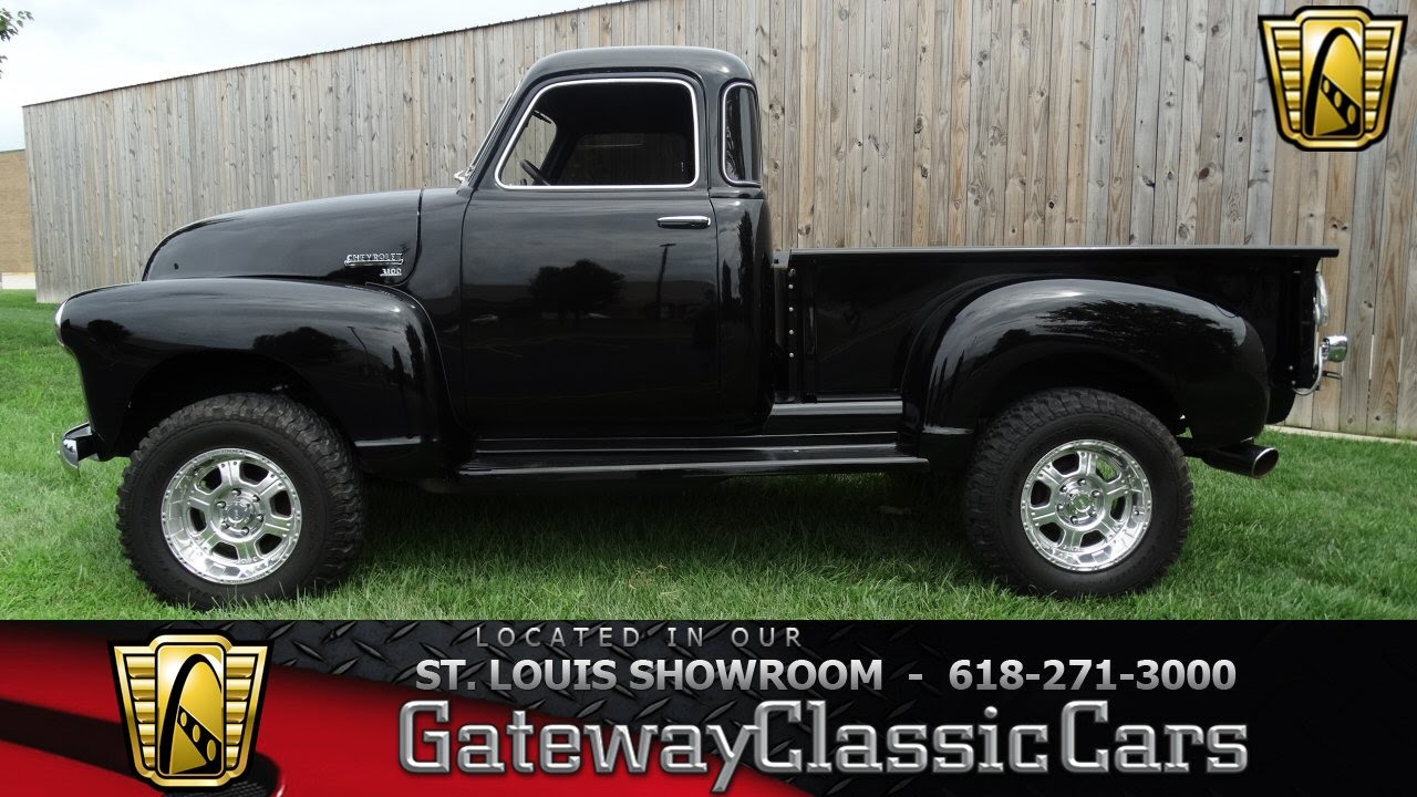1948 Chevrolet 3100 5 Window 4X4 Stock #6996 Gateway Classic Cars St. Louis Showroom